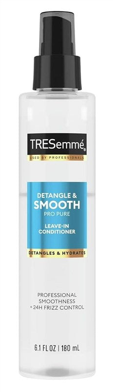 Tresemme Pro Pure Leave In Conditioner Detangle and Smooth Frizz Control 6.1Oz (180ml)